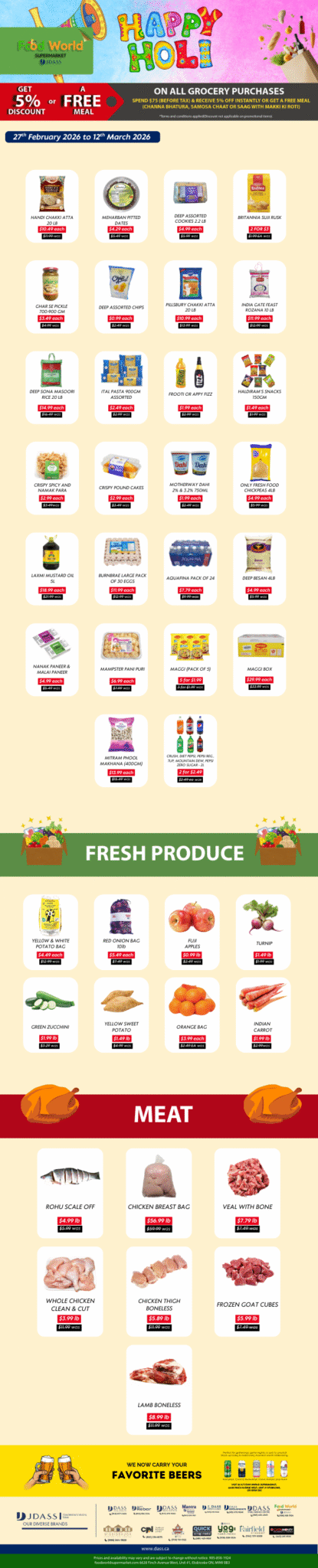 Food Flyer Top 10 Grocery Stores In Canada Food To Go Service