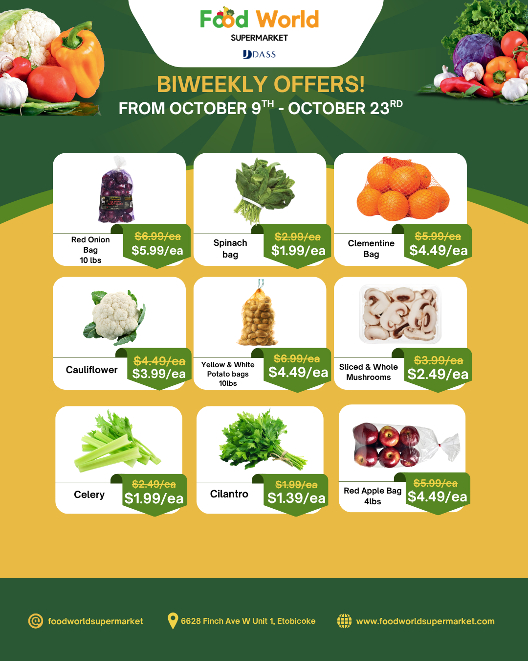 Grocery Offers in Food World Supermarket