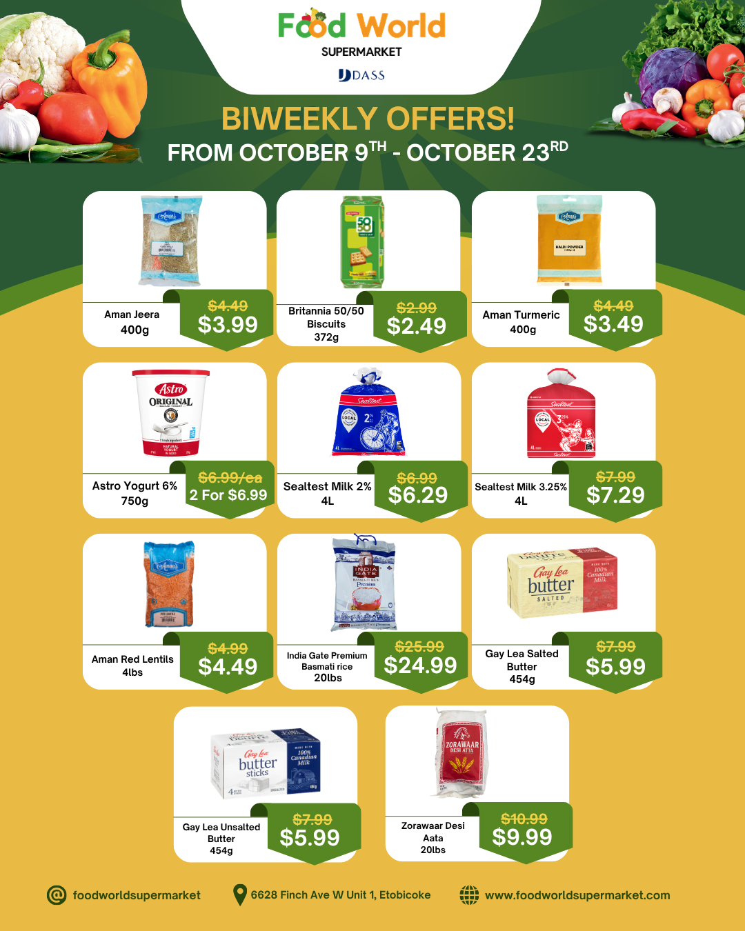 Grocery Offers in Food World Supermarket