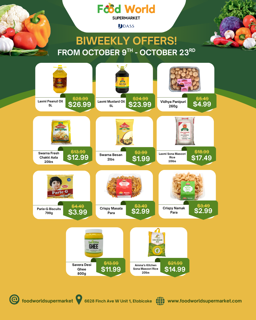 Grocery Offers in Food World Supermarket