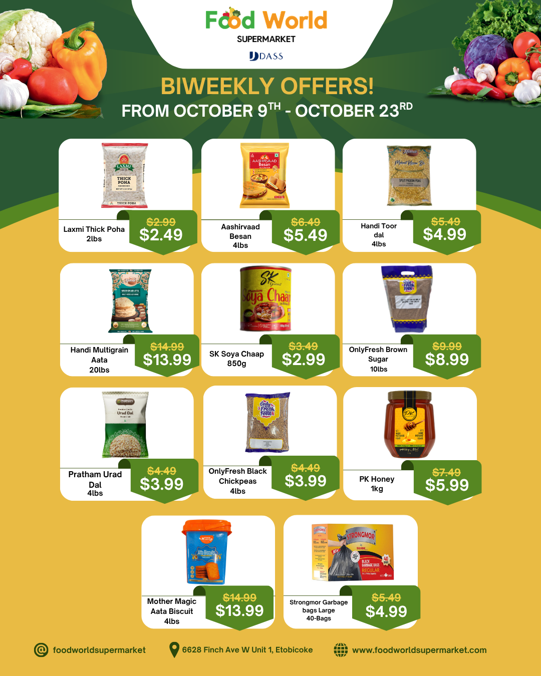 Grocery Offers in Food World Supermarket